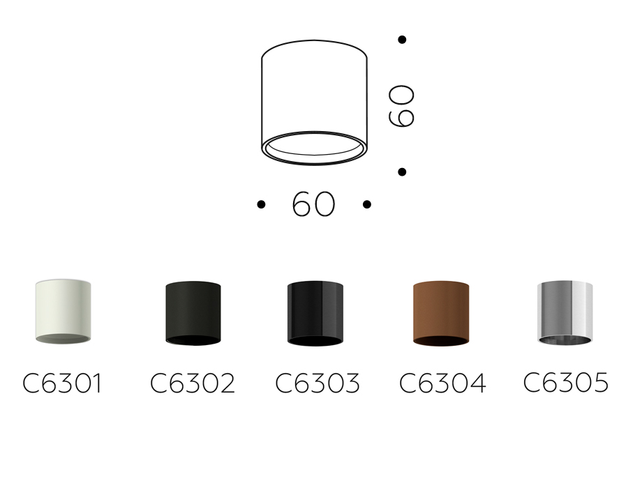 Корпус светильника накладной Ambrella Light DIY Spot C6302