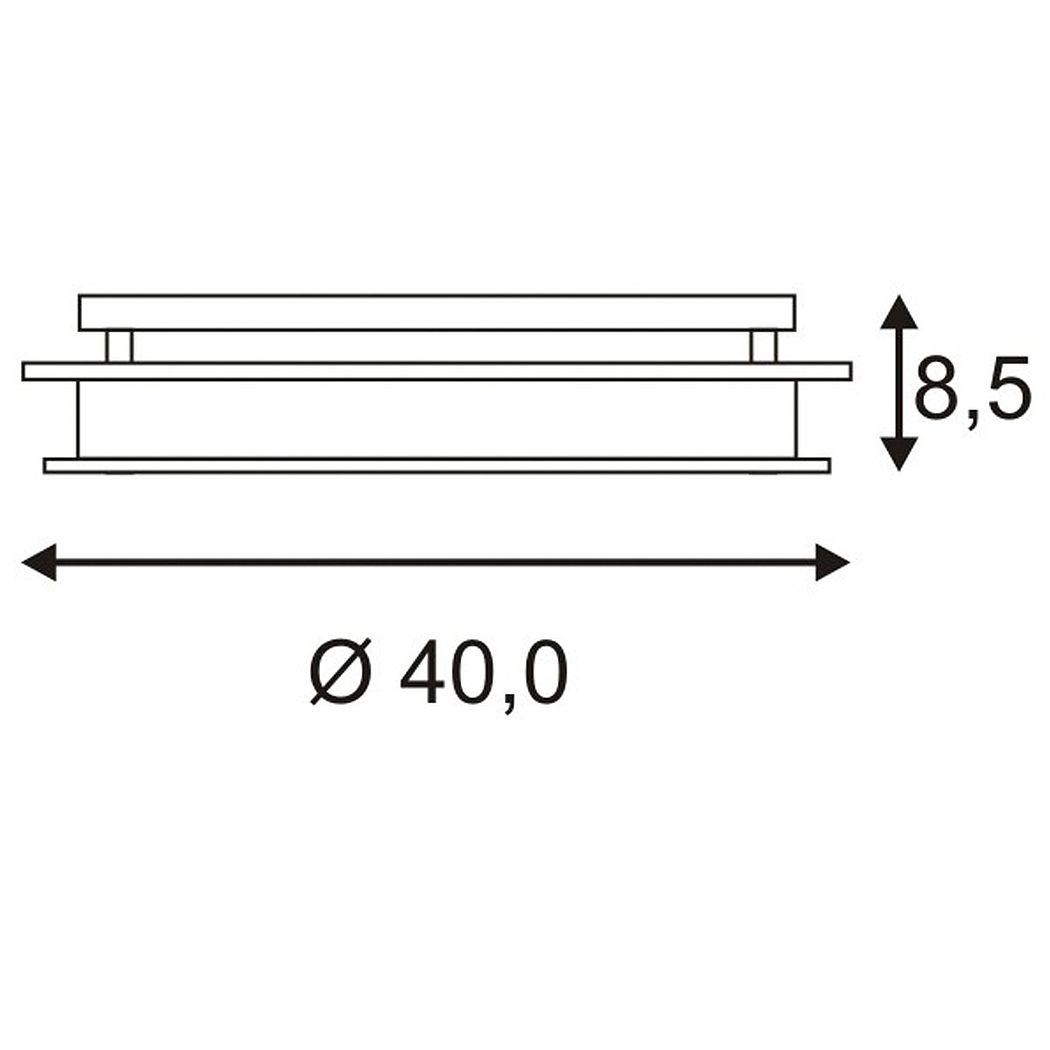 Потолочный светильник SLV Glassa 155185
