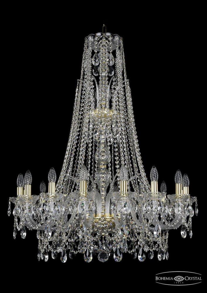 Подвесная люстра Bohemia Ivele 1411/16/300/XL-108/G