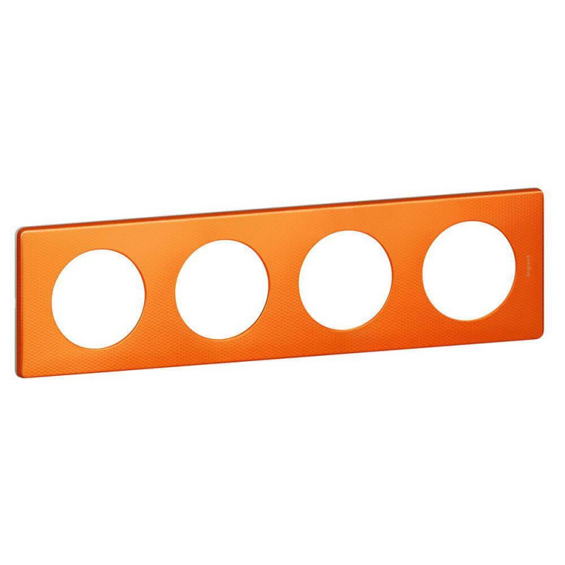 Рамка 4-постовая Legrand Celiane оранж пунктум 068764