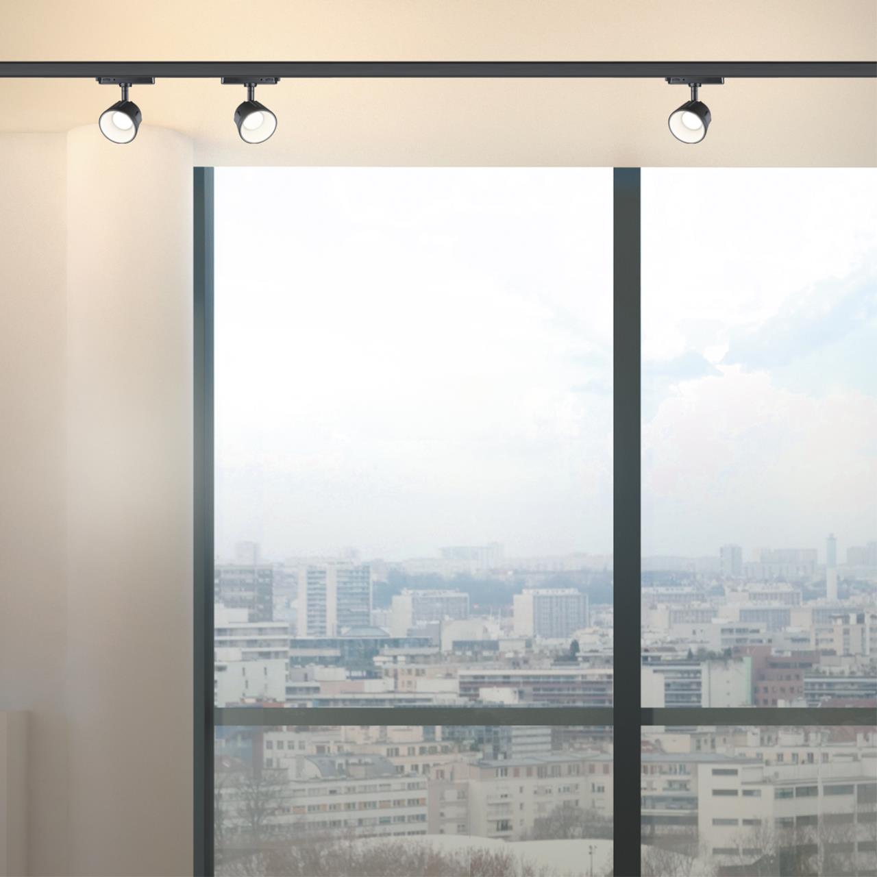 Трековый трехфазный светильник Novotech Knof 358734