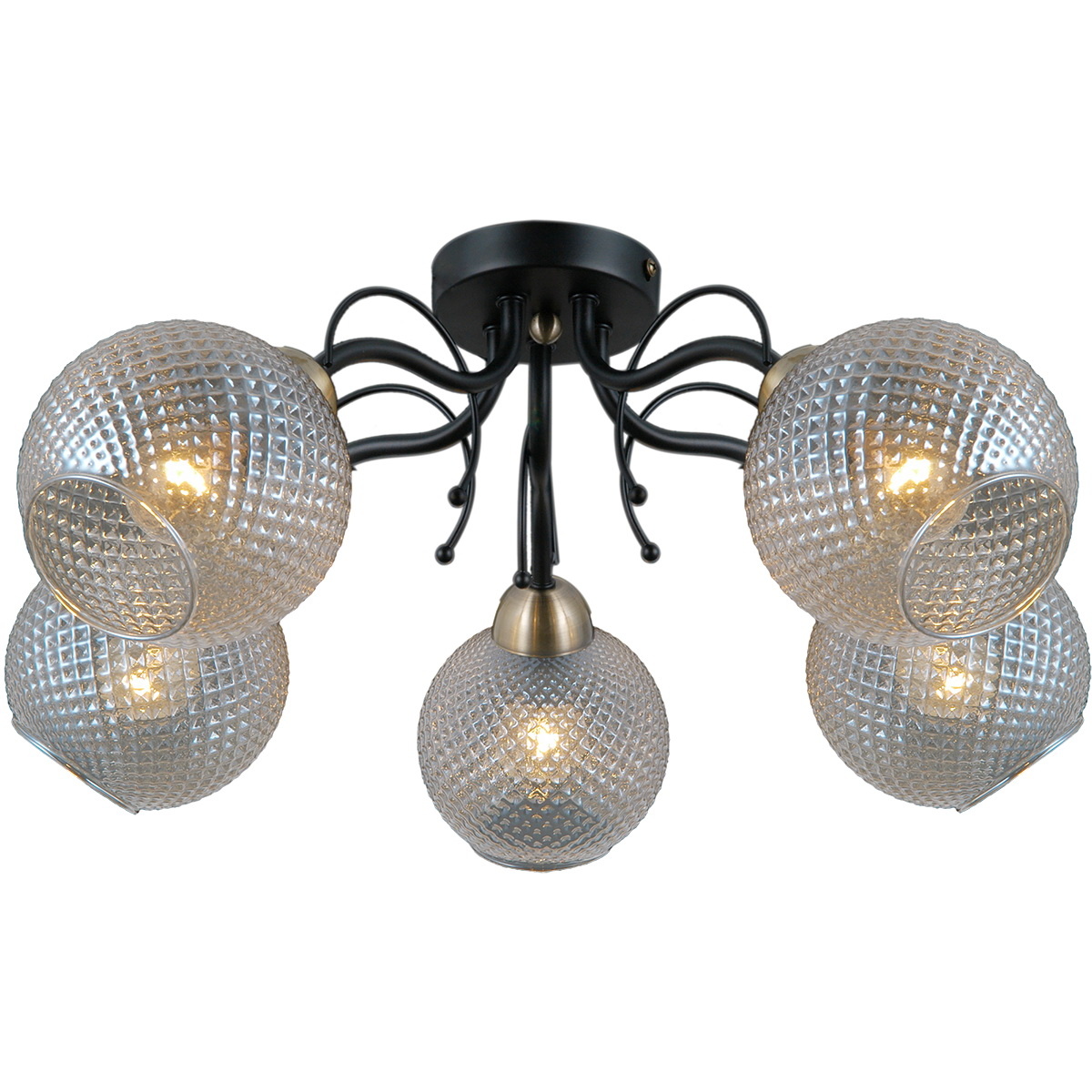 Потолочная люстра Illumico IL0190-5CSQ-79 BK AB