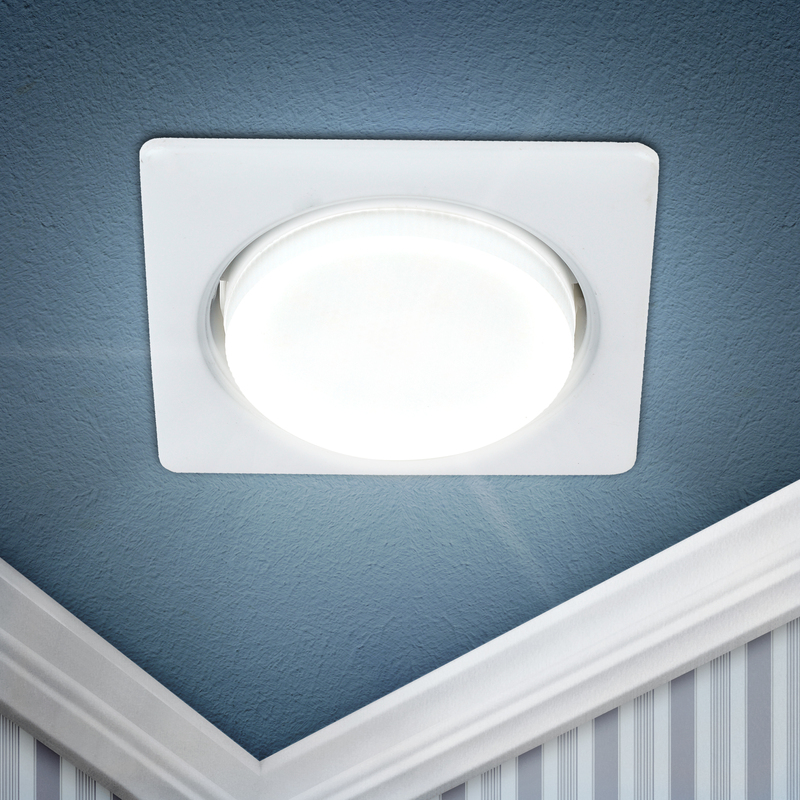 Встраиваемый светильник Эра KL71 WH /1 (к) Б0048960