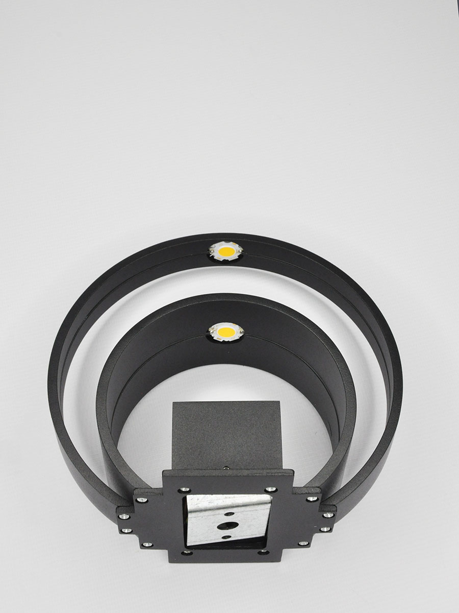 Настенный светильник Elvan GW-5809-10W-WW-Bk