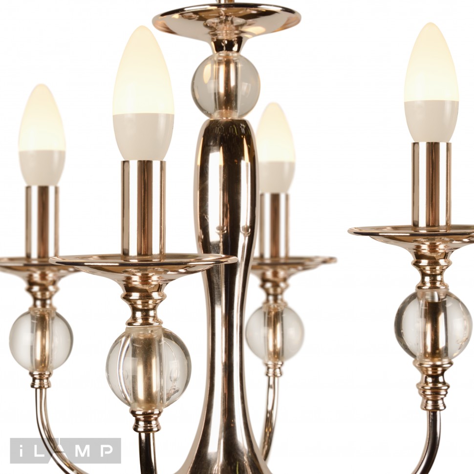 Подвесная люстра iLamp Aura 1030-4 GD