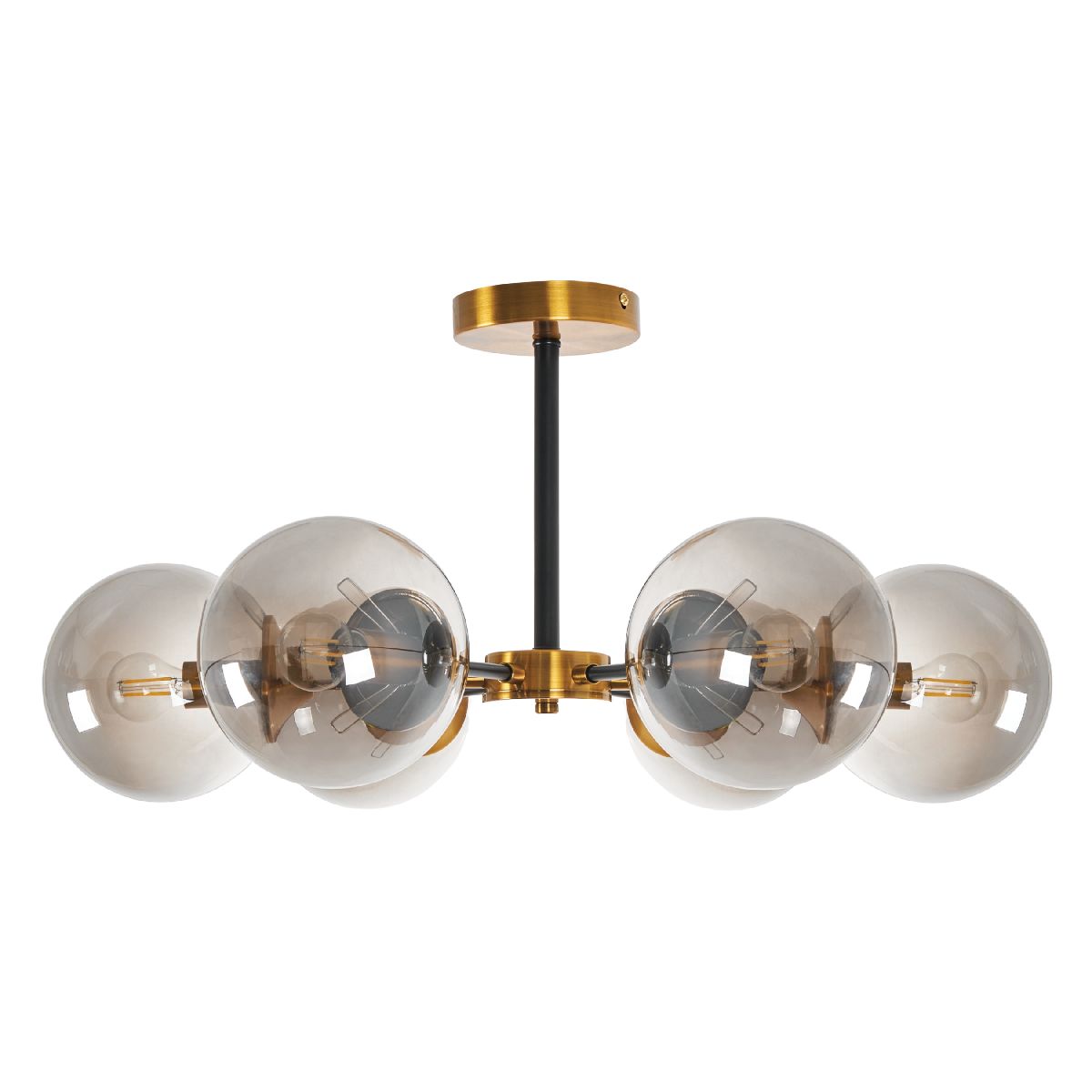 Люстра на штанге MyFar Fisher MR1741-6C