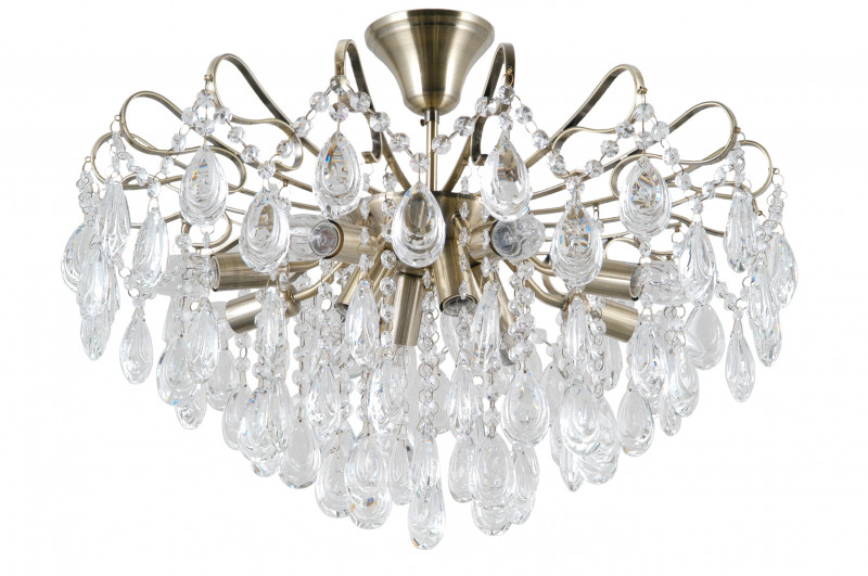 Люстра на штанге Natali Kovaltseva 79013/12C ANTIQUE