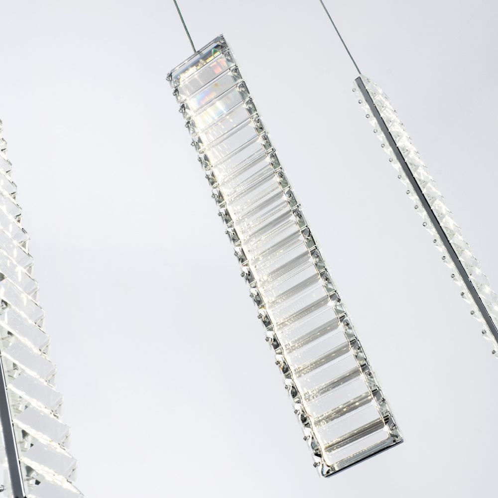 Подвесной светильник хрустальный Modestyle MS.88909.3 CR