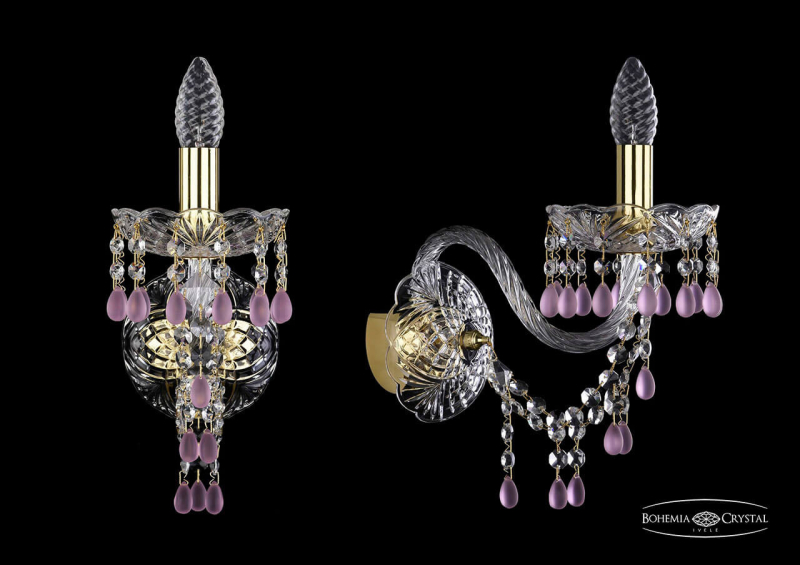 Бра Bohemia Ivele 1410B/1/195/XL/G/V7010