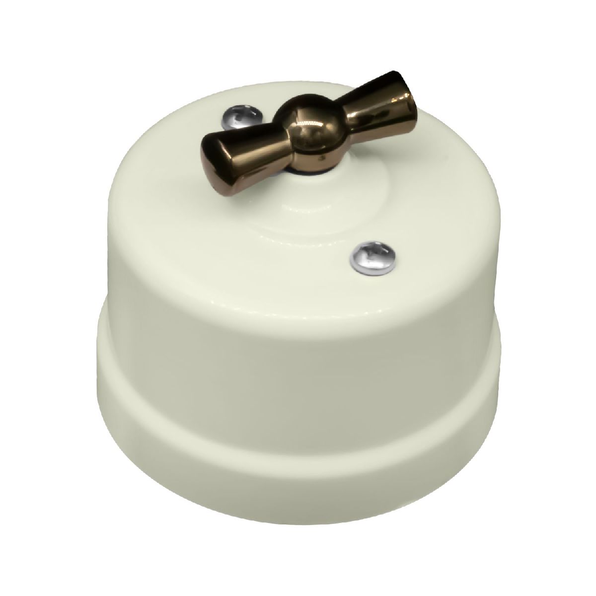 Выключатель одноклавишный Bironi Лизетта B1-201-211-B