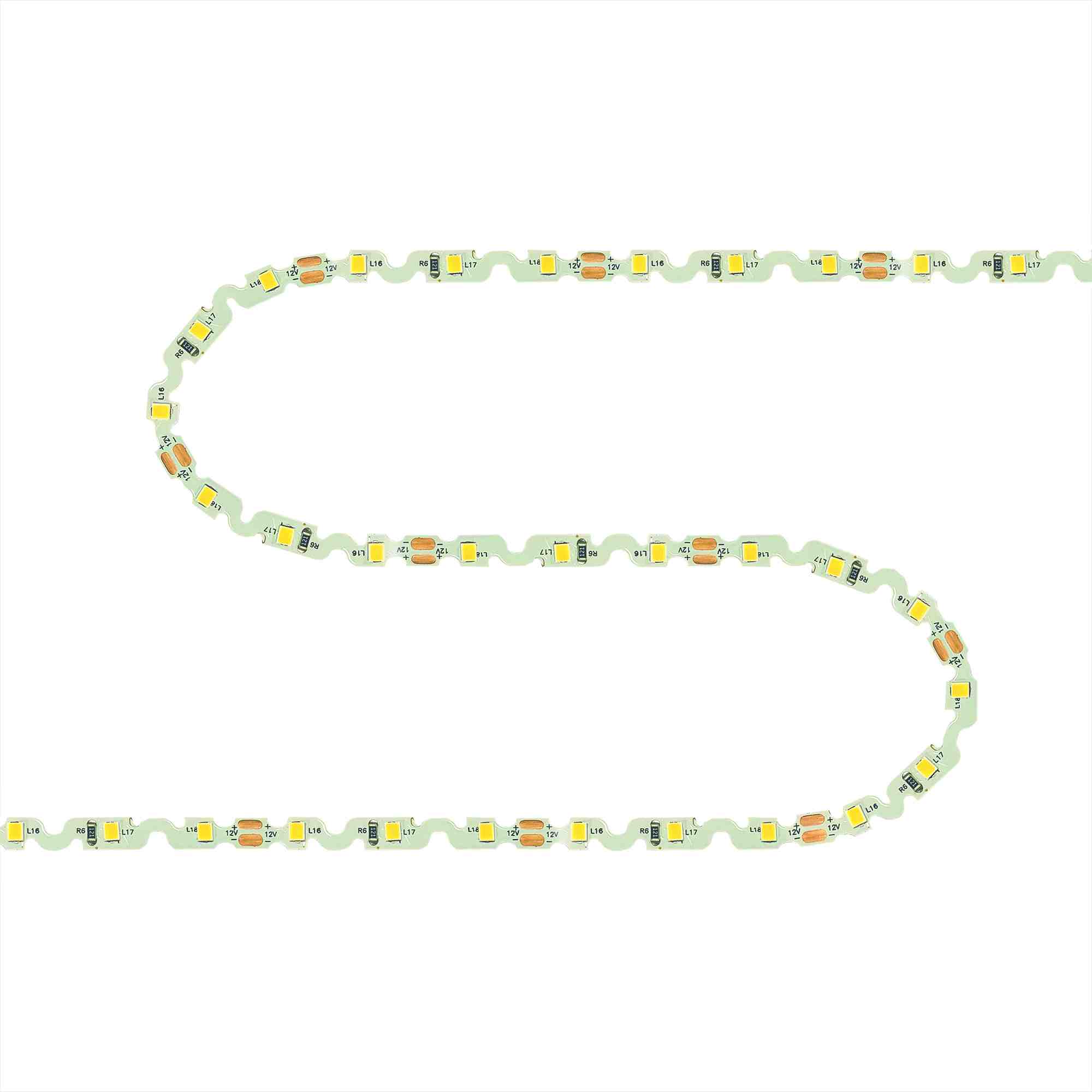 Светодиодная лента Apeyron 12В СТ 4,8Вт/м smd2835 60д/м IP20 400Лм/м 10м, 4000К 00-132