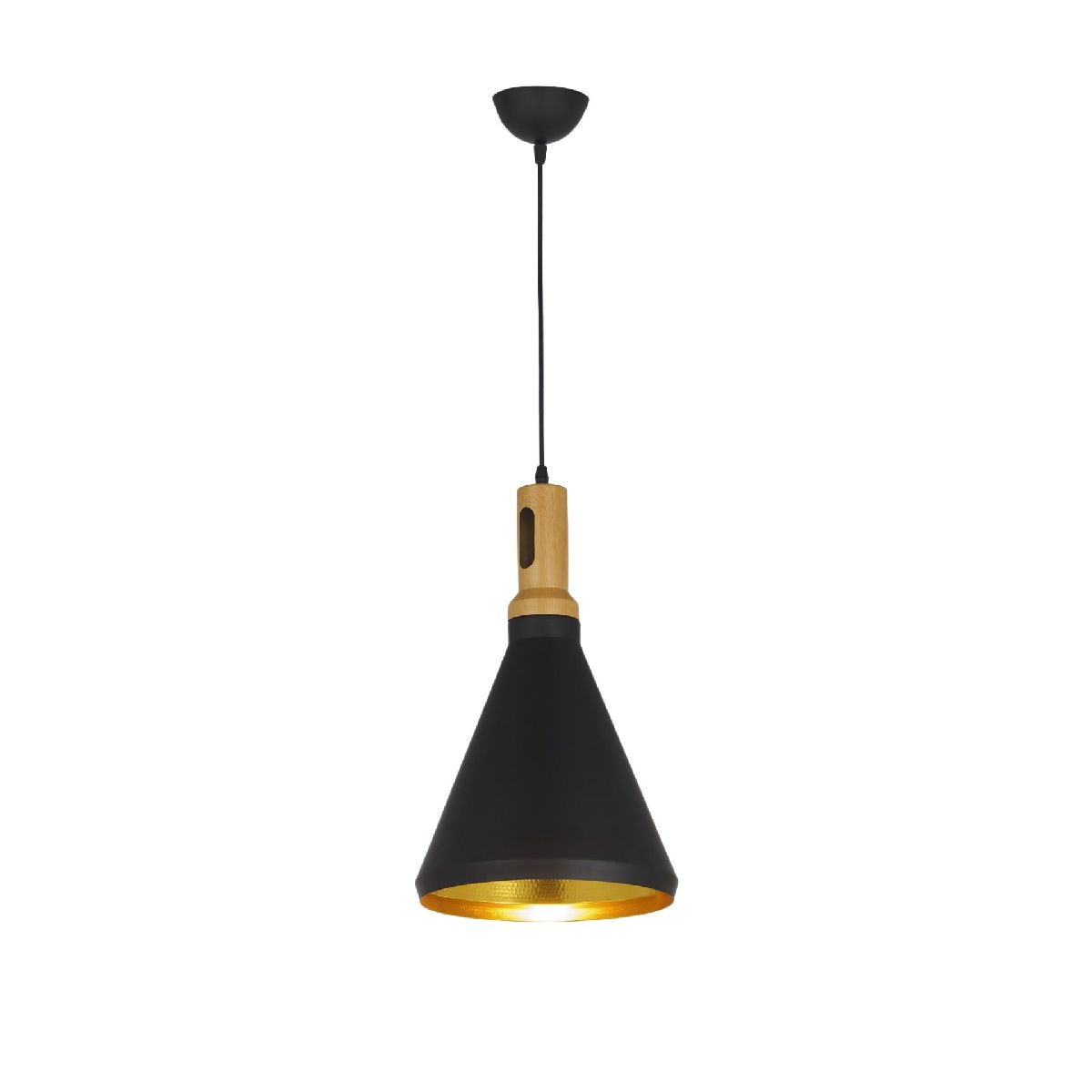 Подвесной светильник Lumina Deco Loffia LDP 7867 BK+GD