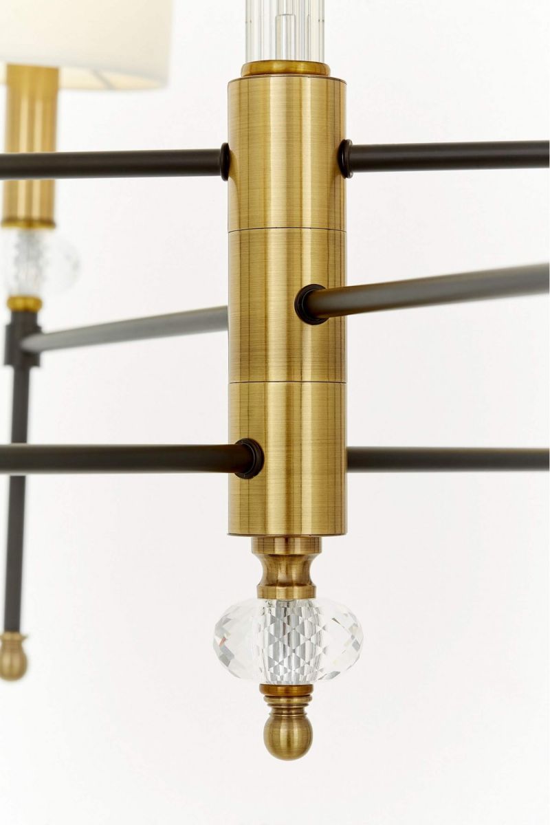 Подвесная люстра Lumina Deco Rodezio LDP 1229-6-NF MD