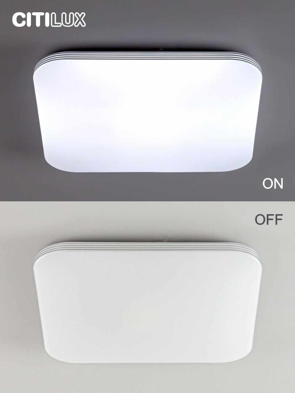 Потолочная светодиодная люстра Citilux Симпла CL714K680G в Москве