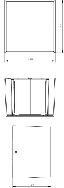 Уличный настенный светильник Deko-Light Arcturus 731100