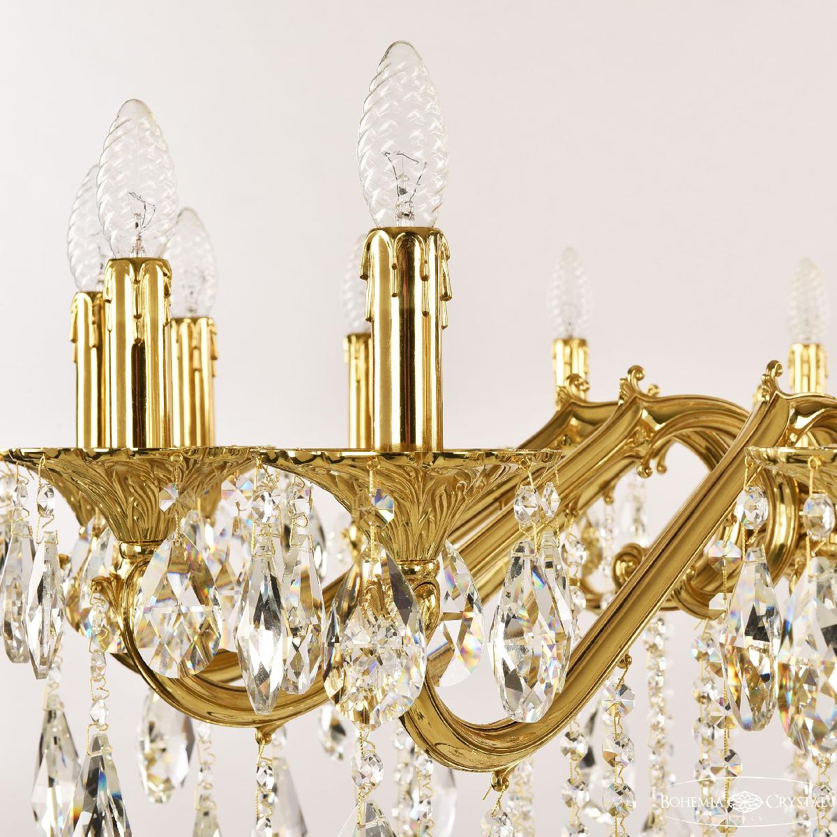 Подвесная люстра Bohemia Ivele Crystal Verona 72302/16/360 B G
