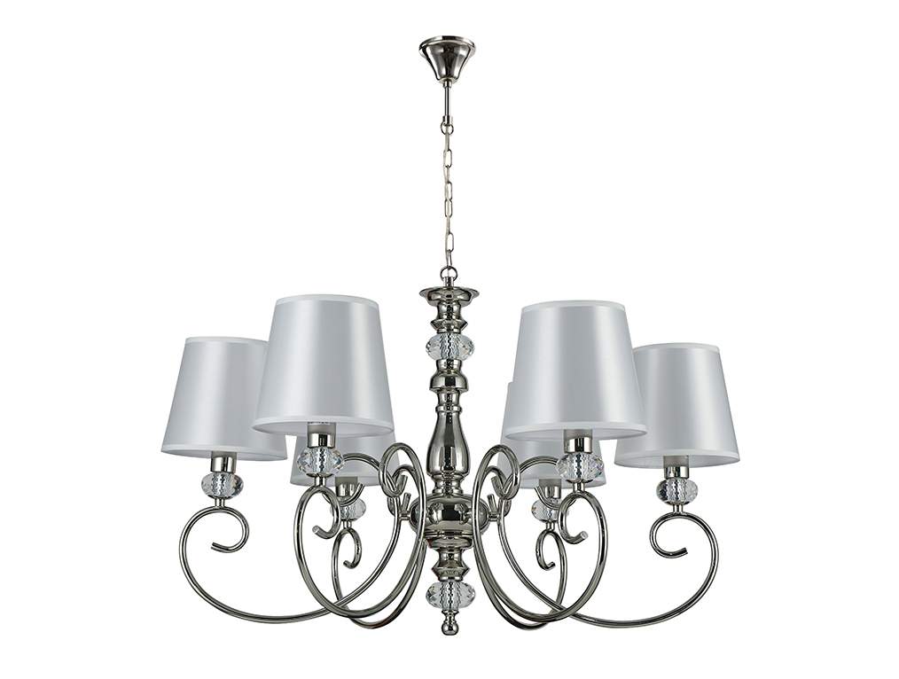 Подвесная люстра Newport Marta 1206/C nickel М0071146