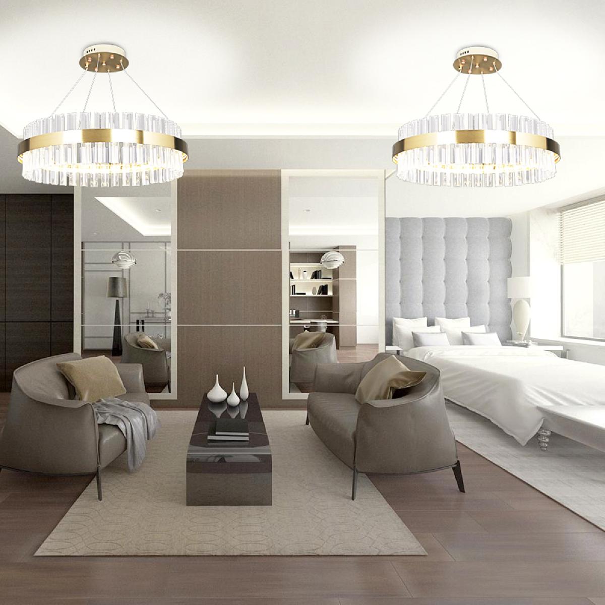 Подвесная люстра Natali Kovaltseva Royalton LED LAMPS 81220