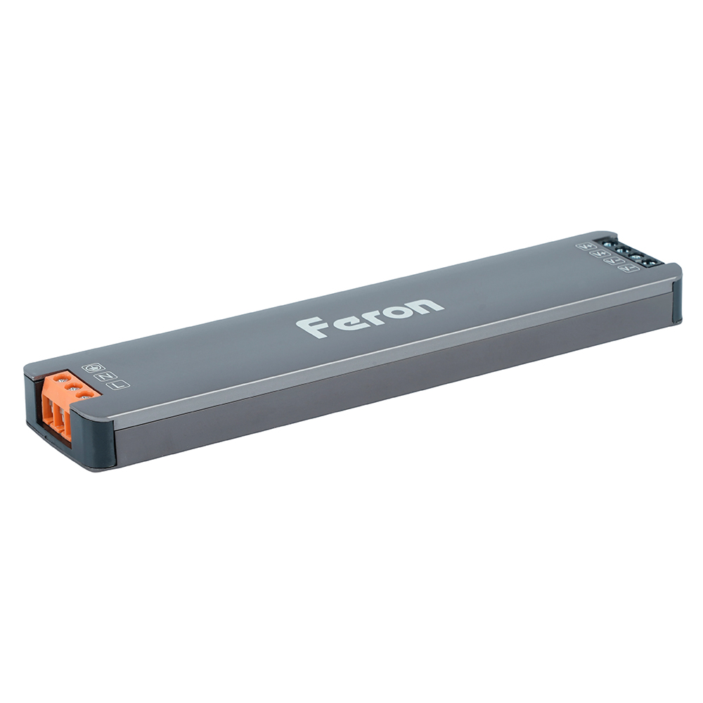 Трансформатор для светодиодной ленты Feron LB010 200W 24V IP20 53148