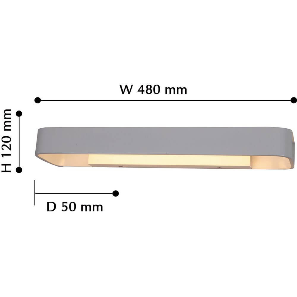 Настенный светодиодный светильник Favourite Praesens 2408-2W