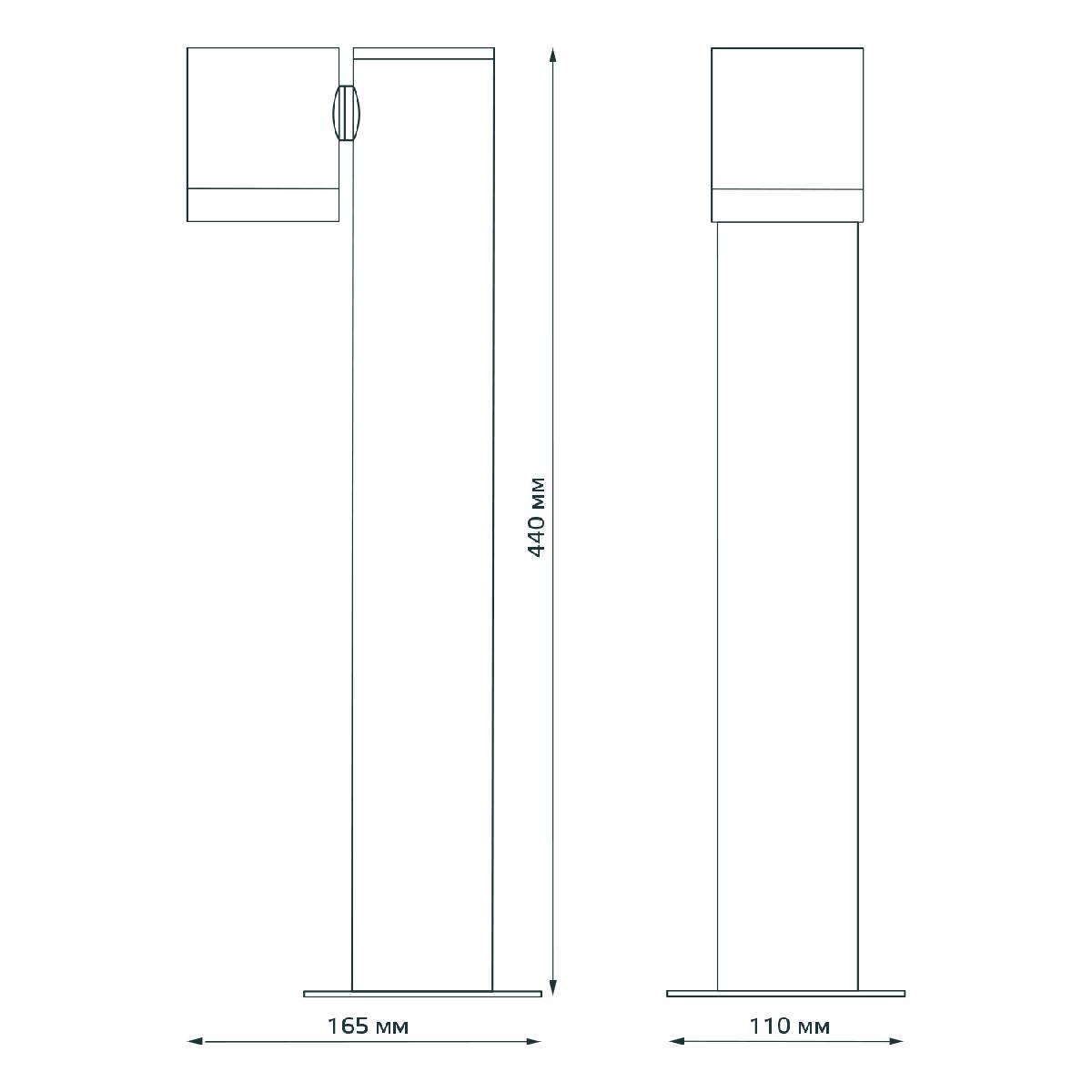 Уличный светильник Gauss Sonata GD156