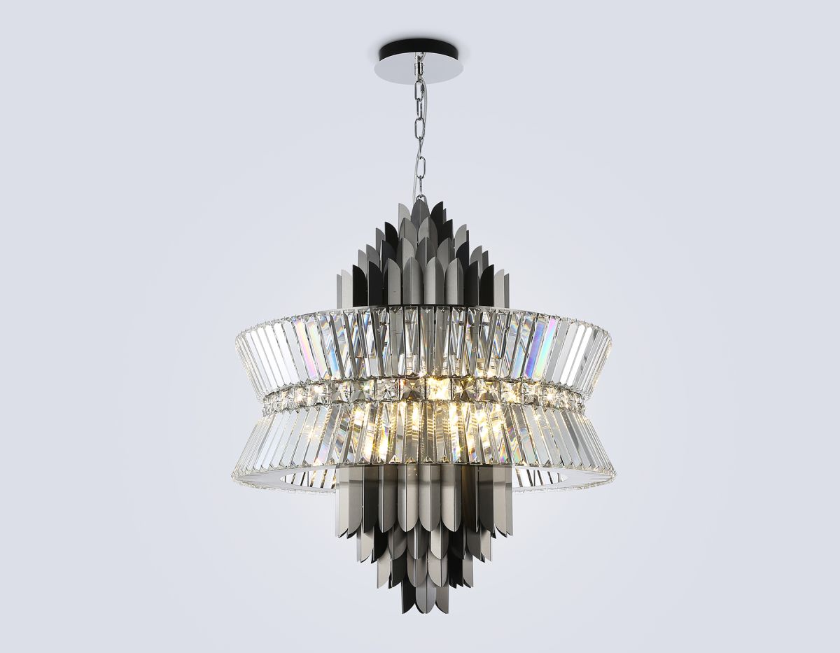 Подвесная люстра Ambrella Light High Light Crystal LH41026