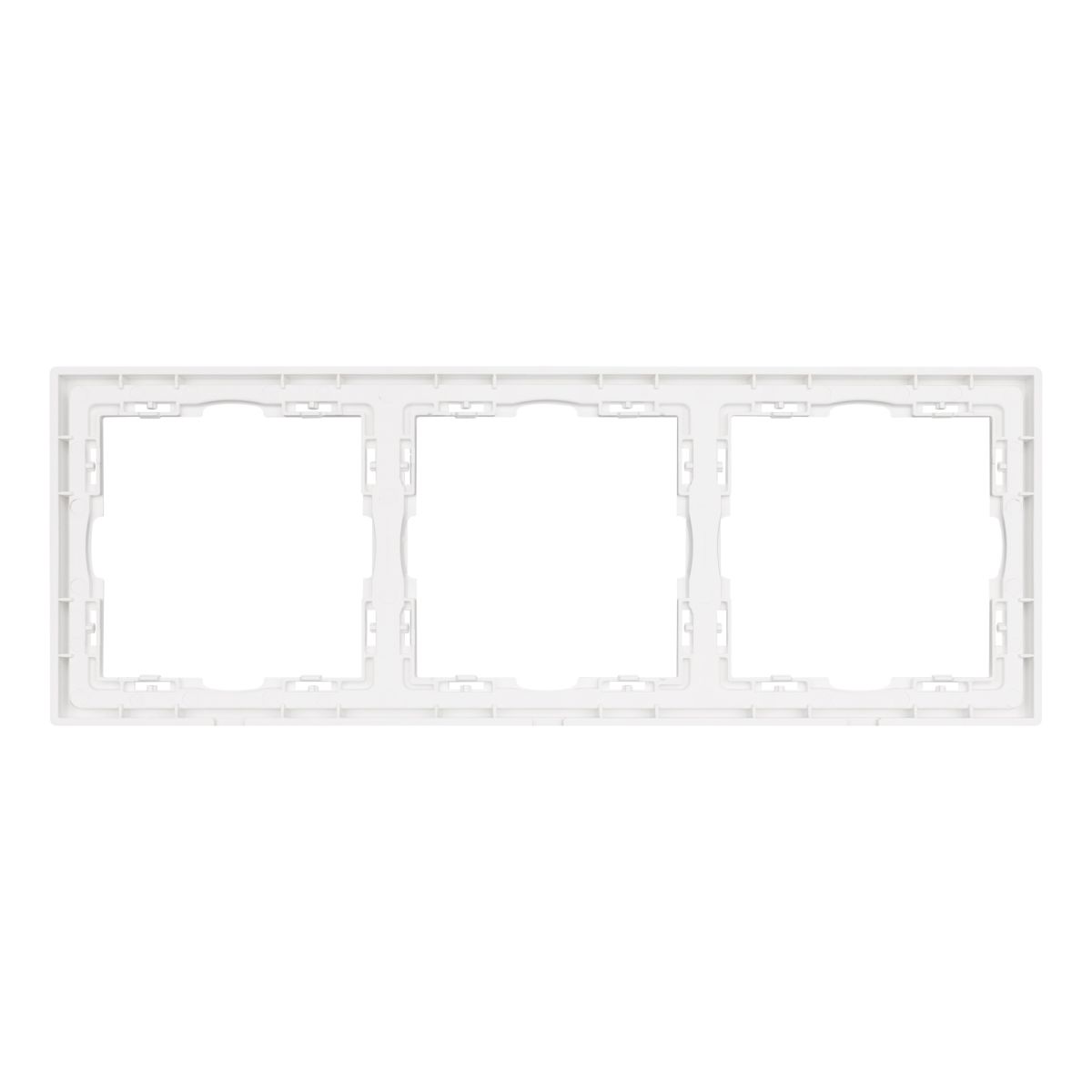 Рамка пластиковая Arlight FRM-NOBE-SFPL-3-WH 054219