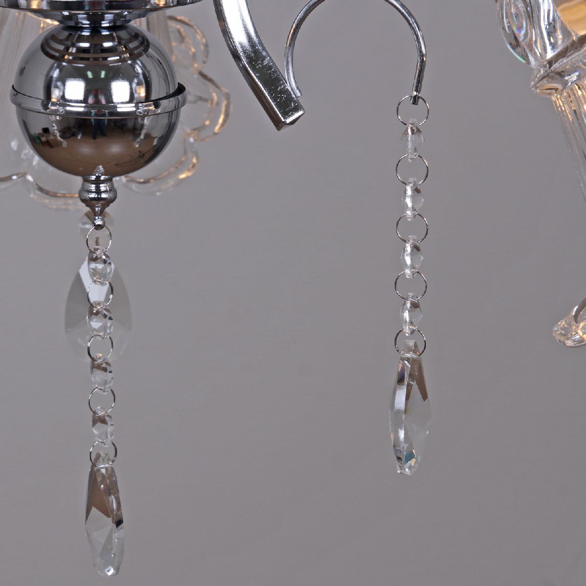 Подвесная люстра Reluce 02349-0.4-05 CR+CL