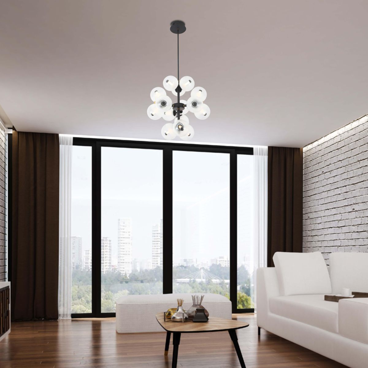 Люстра на штанге Alfa Light F1824-01