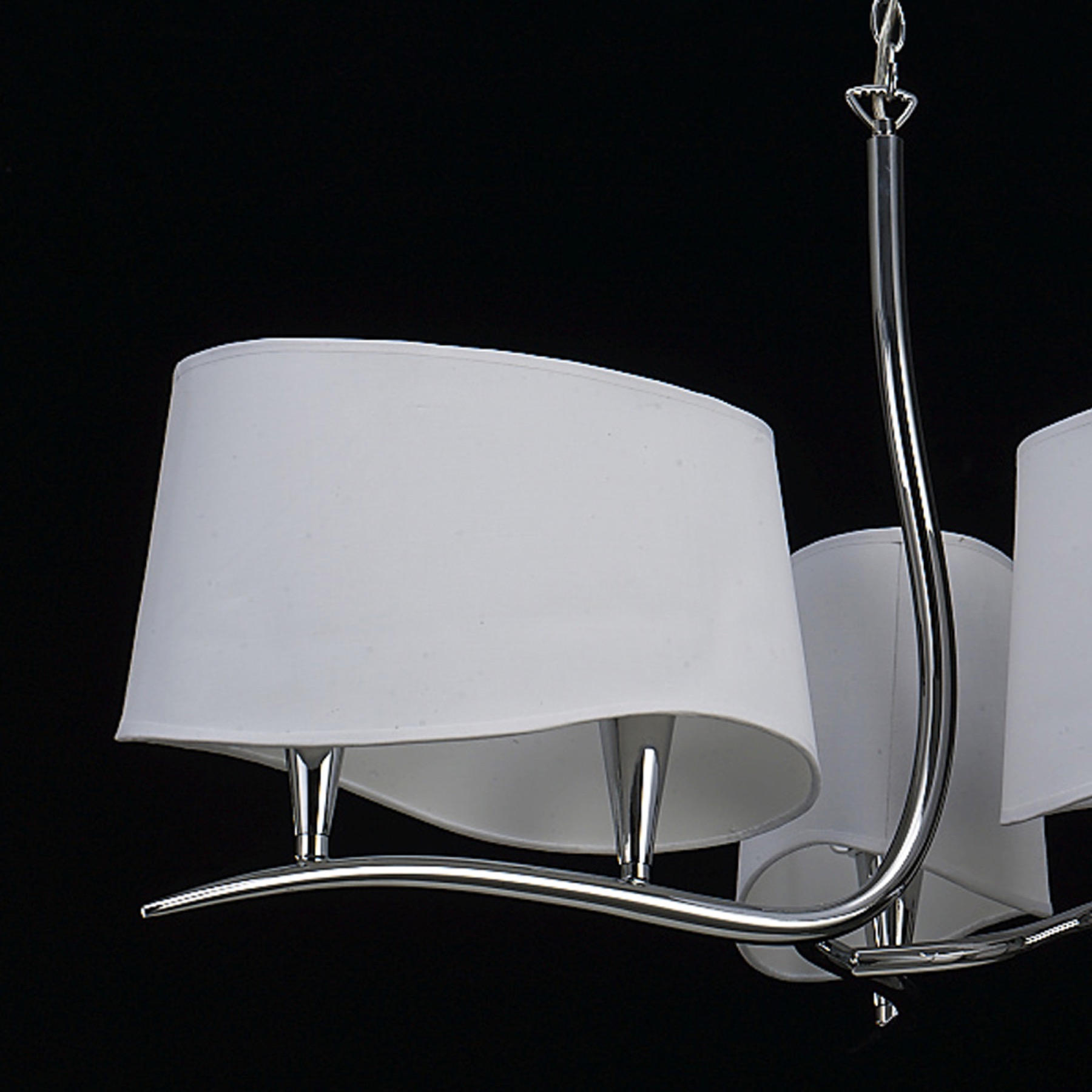 Подвесная люстра Mantra Ninette Chrome 1900