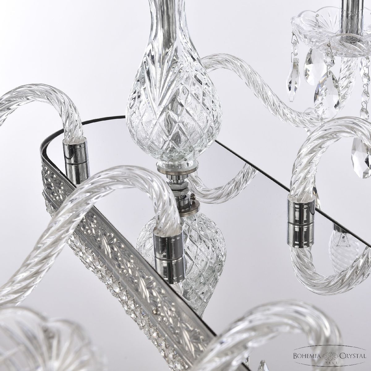 Подвесная люстра Bohemia Ivele Crystal 1452/8/195/800 Ni