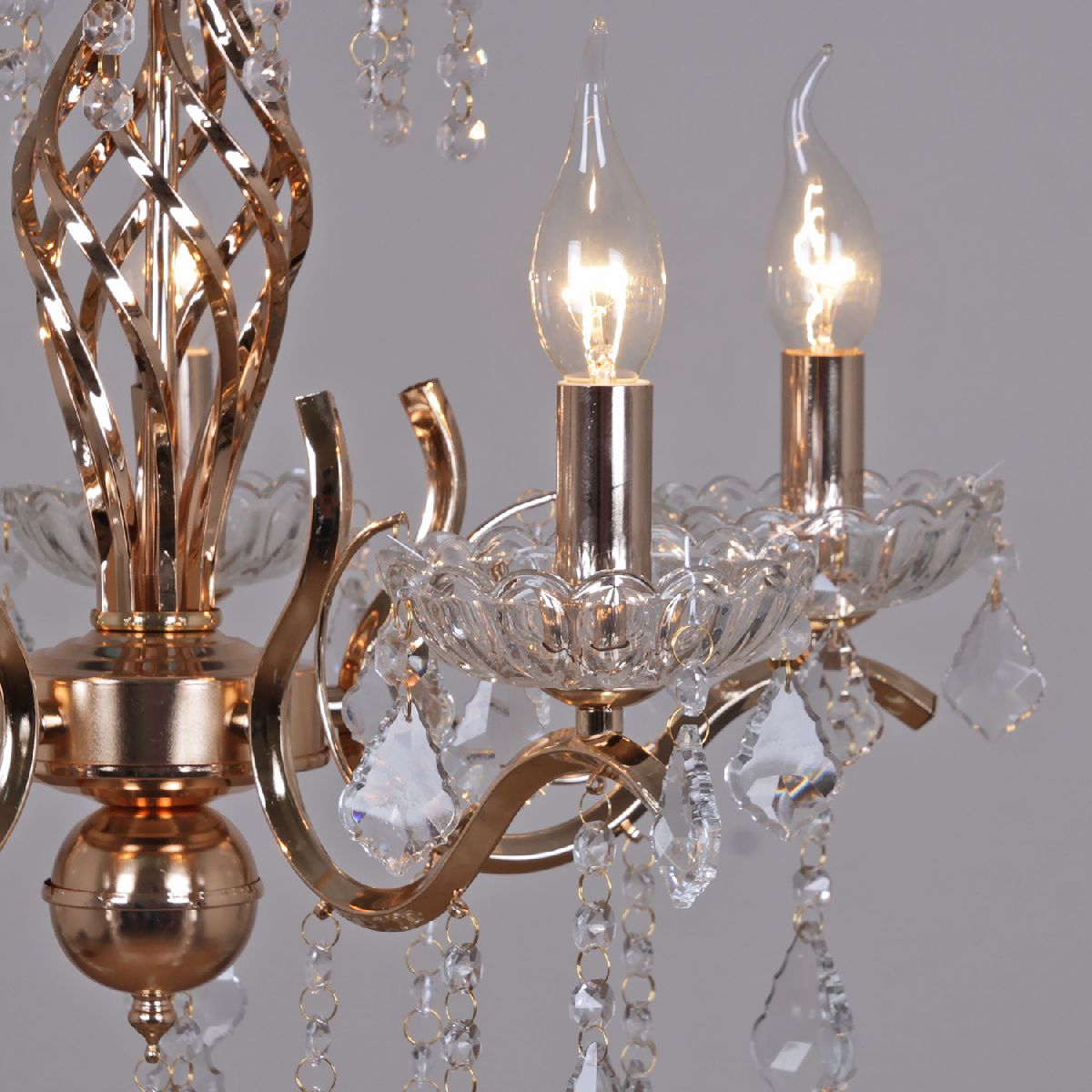 Подвесная люстра Reluce 06315-0.4-05 FGD+CL