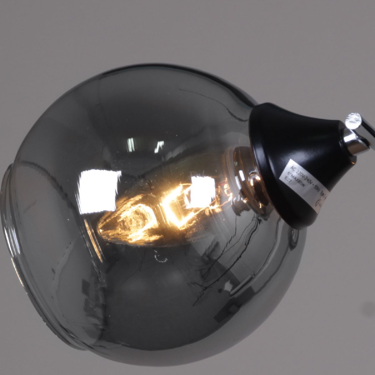 Люстра на штанге Reluce 02288-0.3-06 BK+CH