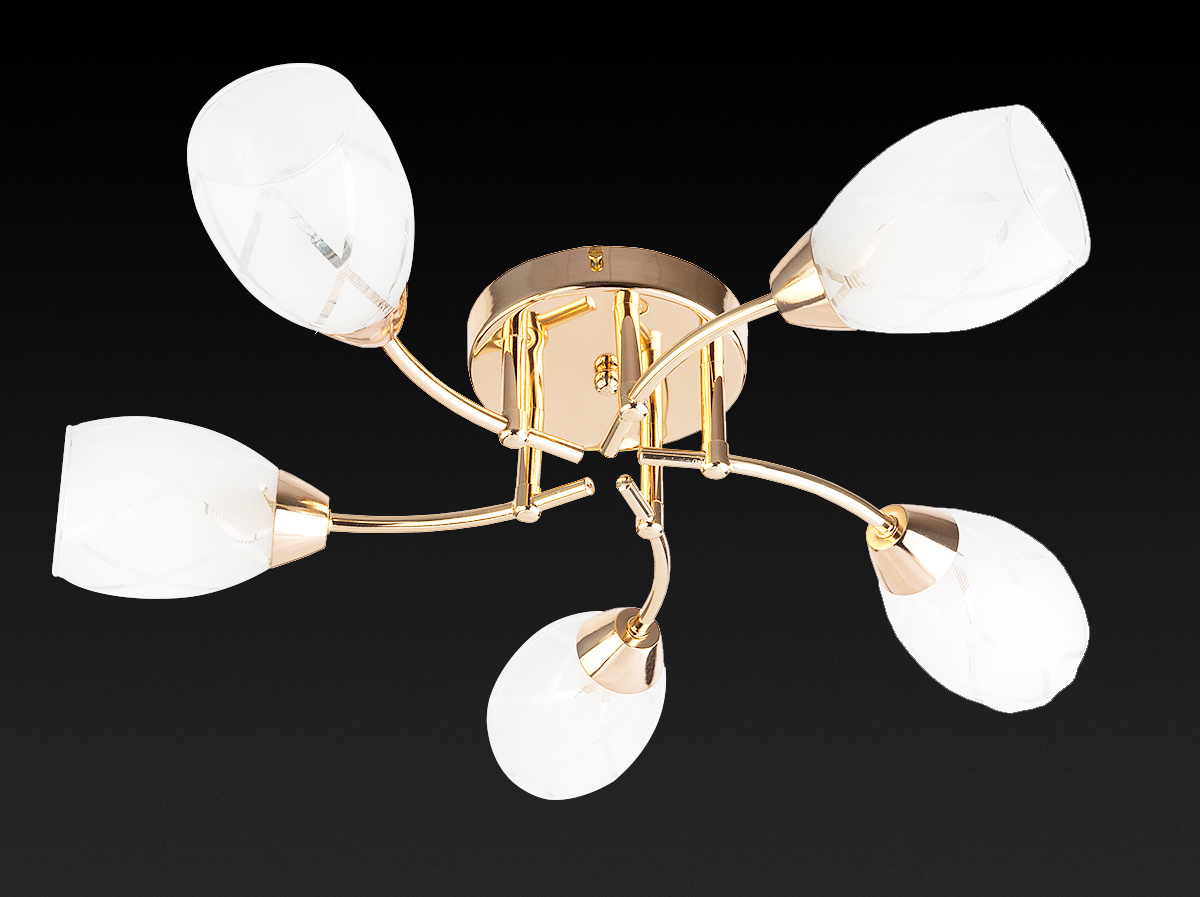 Потолочная люстра Toplight Lucy TL7120X-05FG