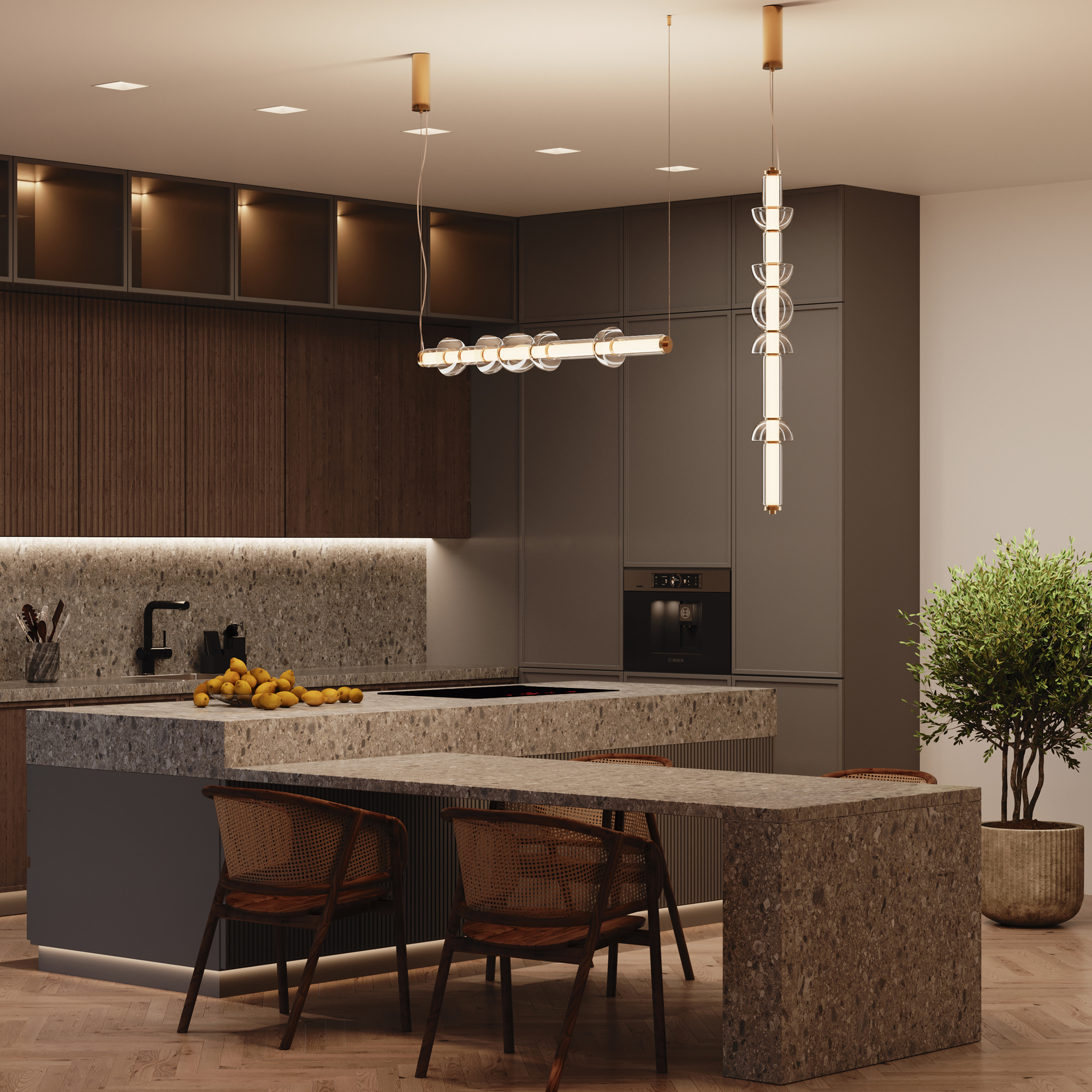 Подвесной светильник Maytoni Cosmo MOD210PL-L39BS3K в Москве