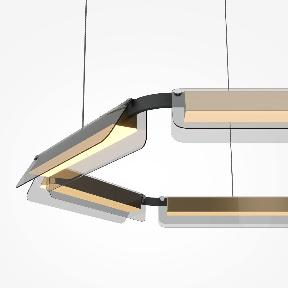 Подвесная люстра Maytoni Flat MOD296PL-L60BS3K