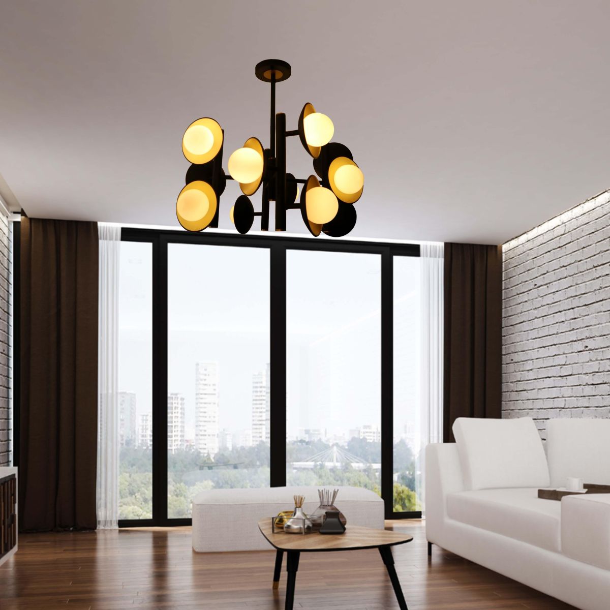 Люстра на штанге Alfa Light F3224-29