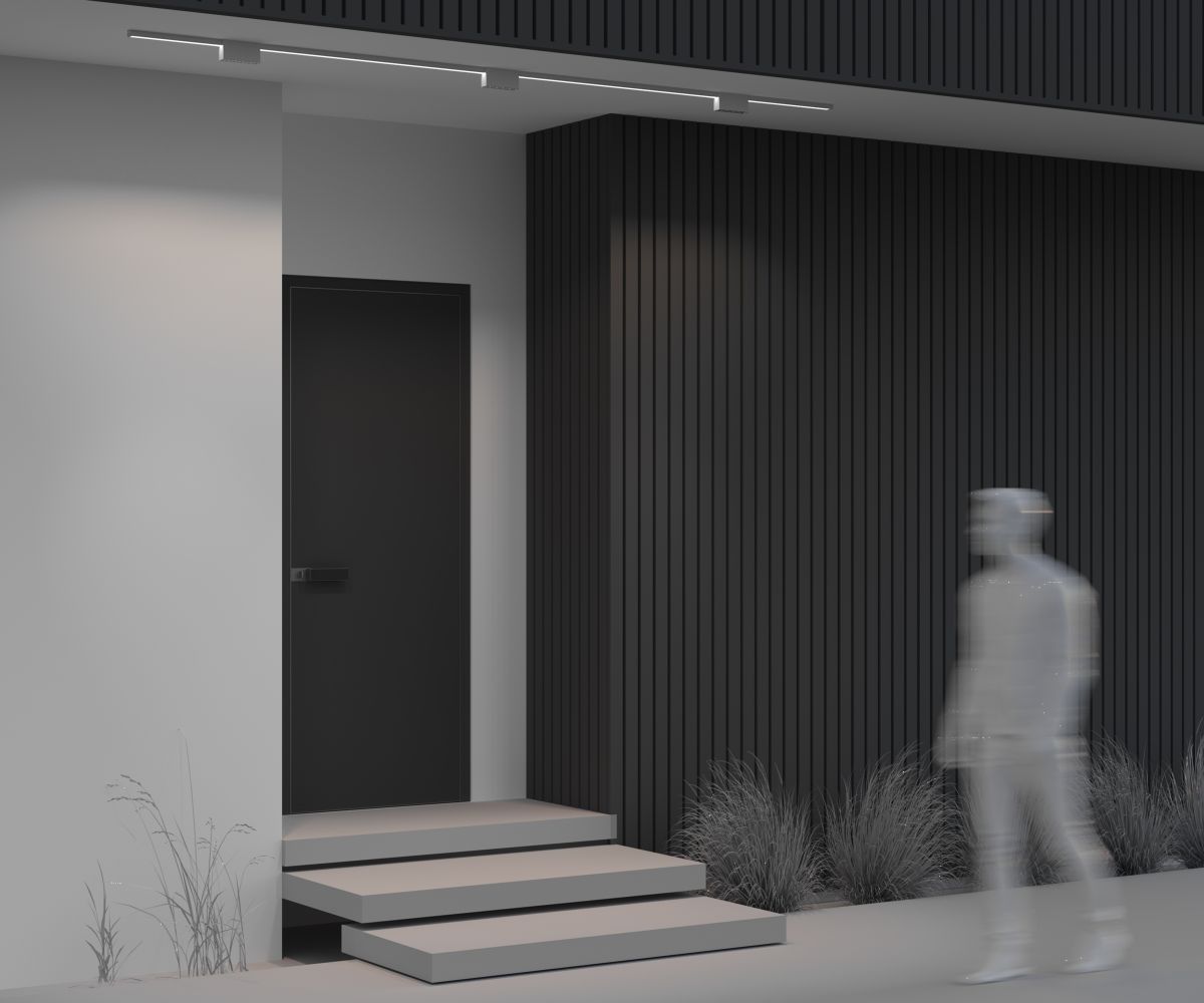 Уличный трековый светильник Maytoni Points Elasity IP O-TR01-2-S-10WW3K