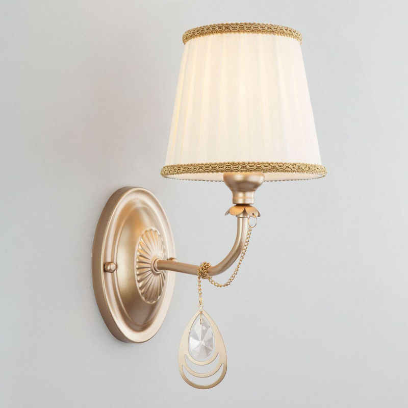 Бра Eurosvet Enzo 60068/1 перламутровое золото