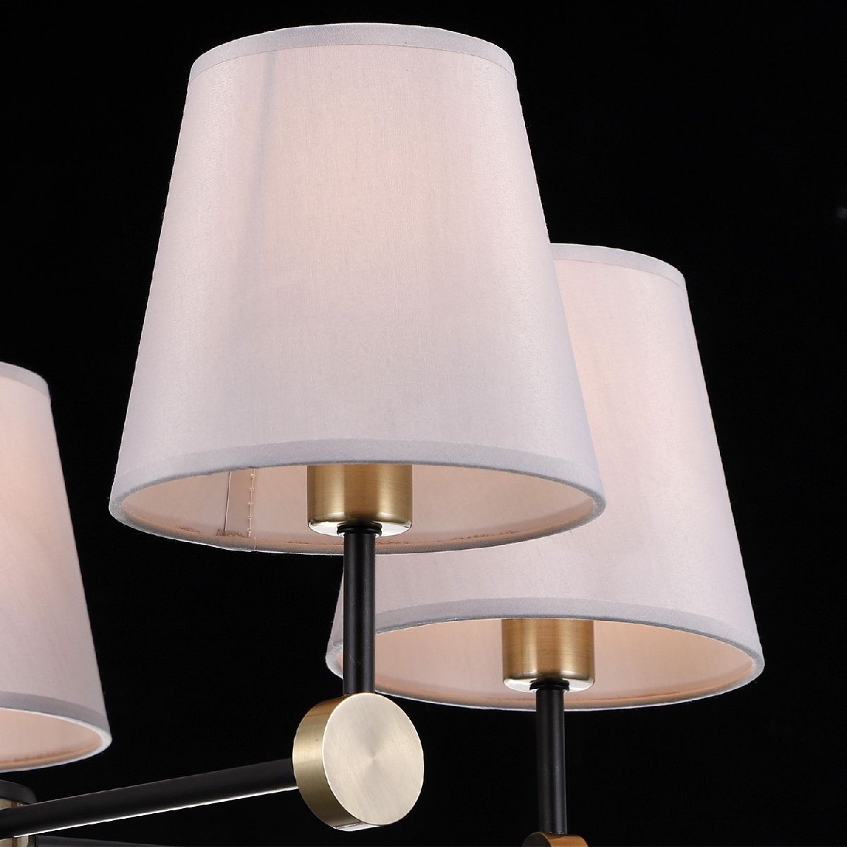 Люстра на штанге Illumico IL0394-5CSQ-24 BK AB CASTOR