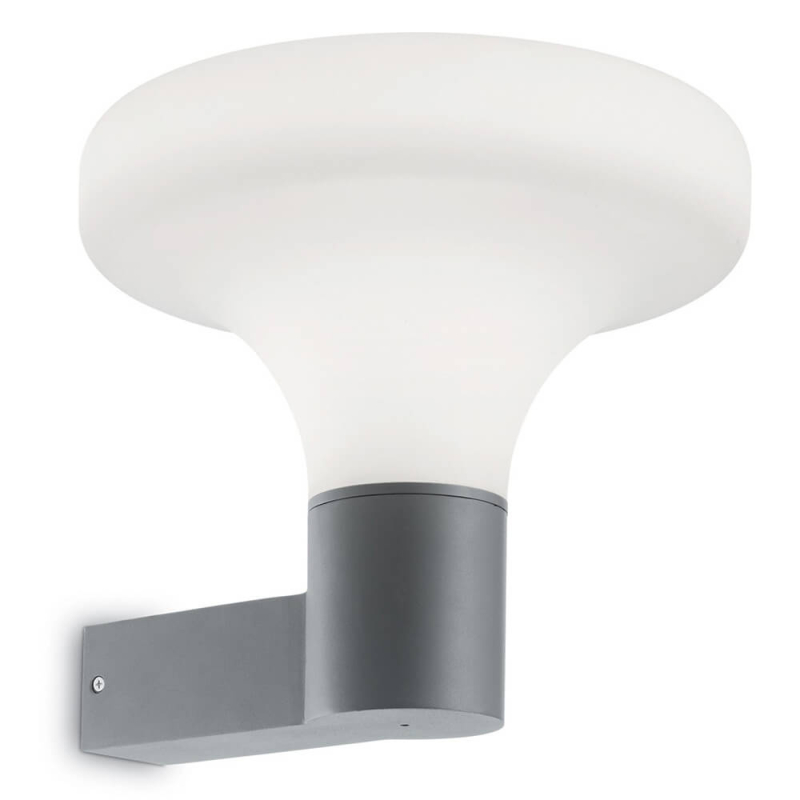 Уличный настенный светильник Ideal Lux Sound AP1 Grigio 136226