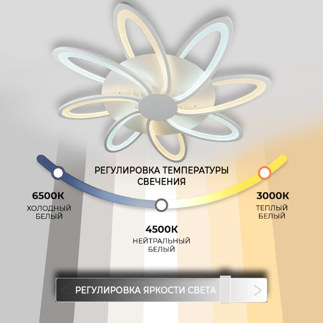 Потолочная люстра Wedo Light Kornelis 75407.01.09.08