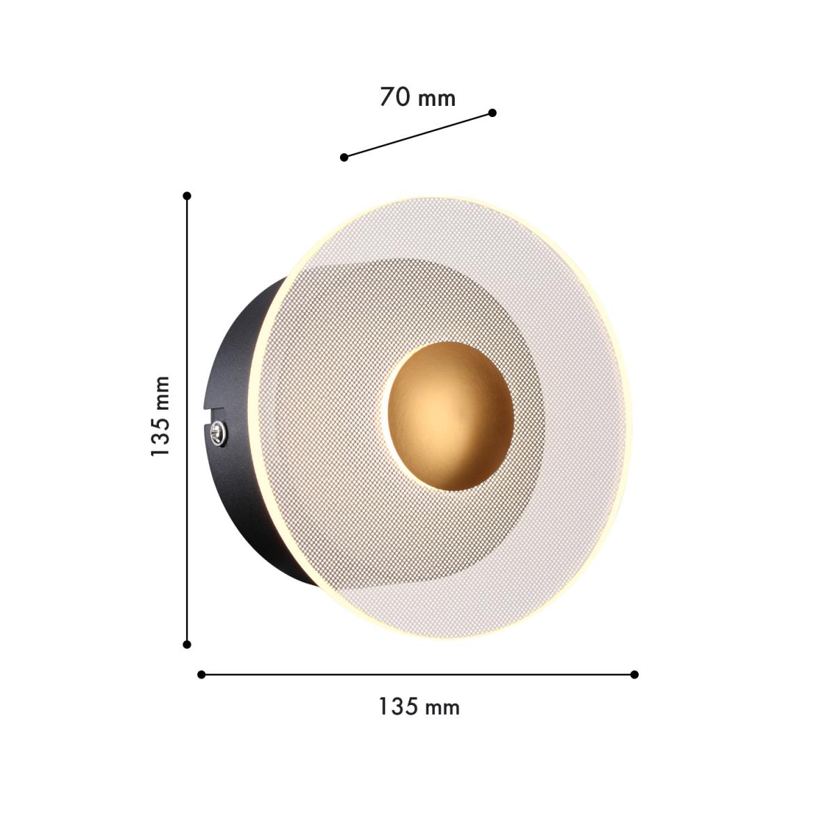 Настенный светильник Favourite Solskin 4317-1W