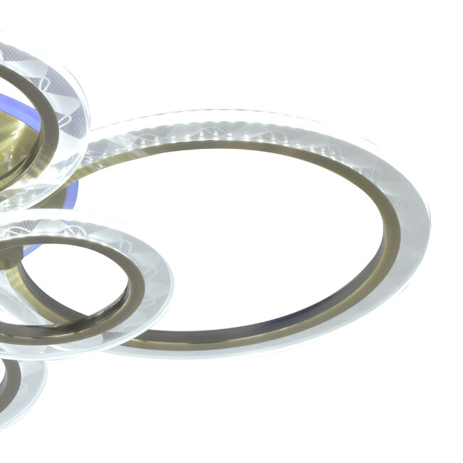 Потолочная люстра Seven Fires Oden SF7052/7C-AB-RGB