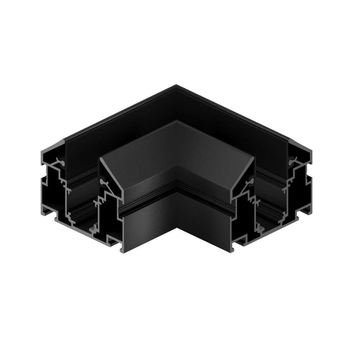 Коннектор угловой внутренний для шинопровода под натяжной потолок Hesby Lighting ElDeko HSBL_0187