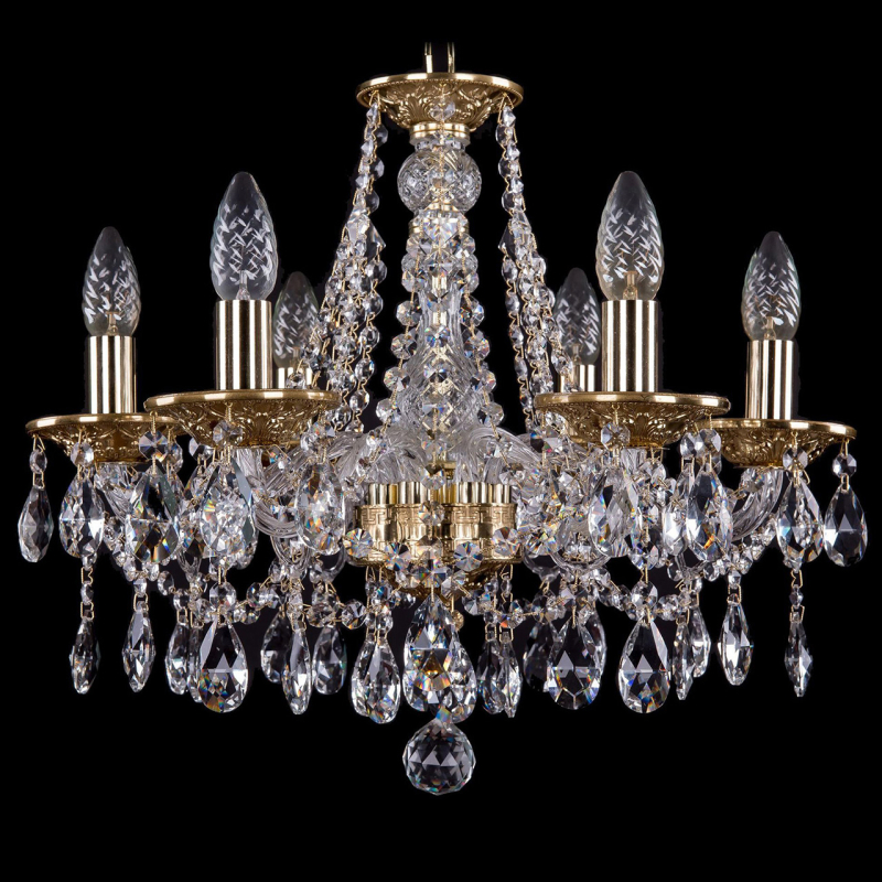 Подвесная люстра Bohemia Ivele 1613/6/165/G