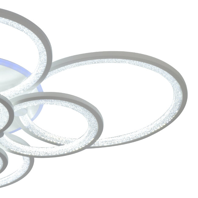 Потолочная люстра Seven Fires Khelmi SF7060/9C-WT-BL