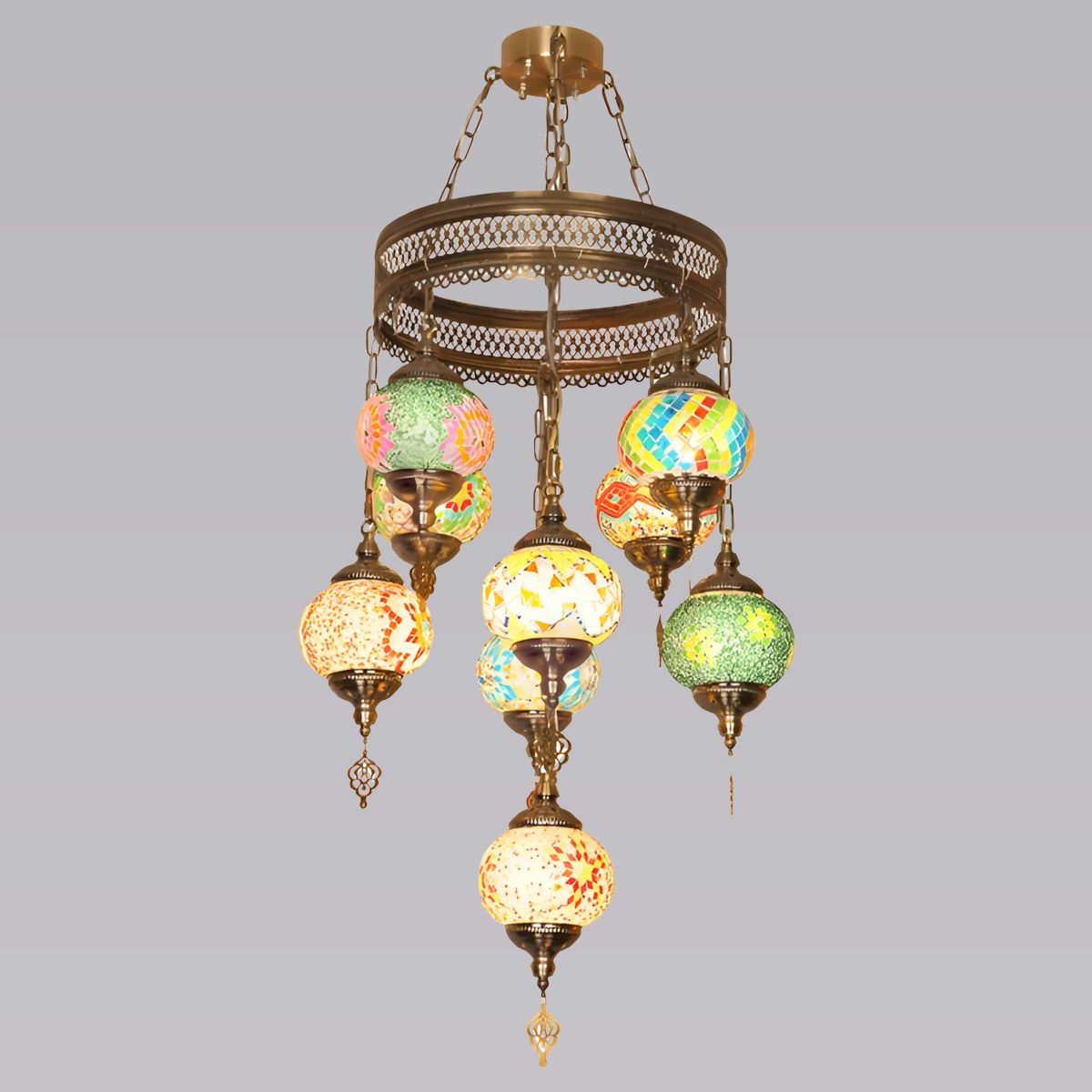 Каскадная люстра Alfa Light F1524-12