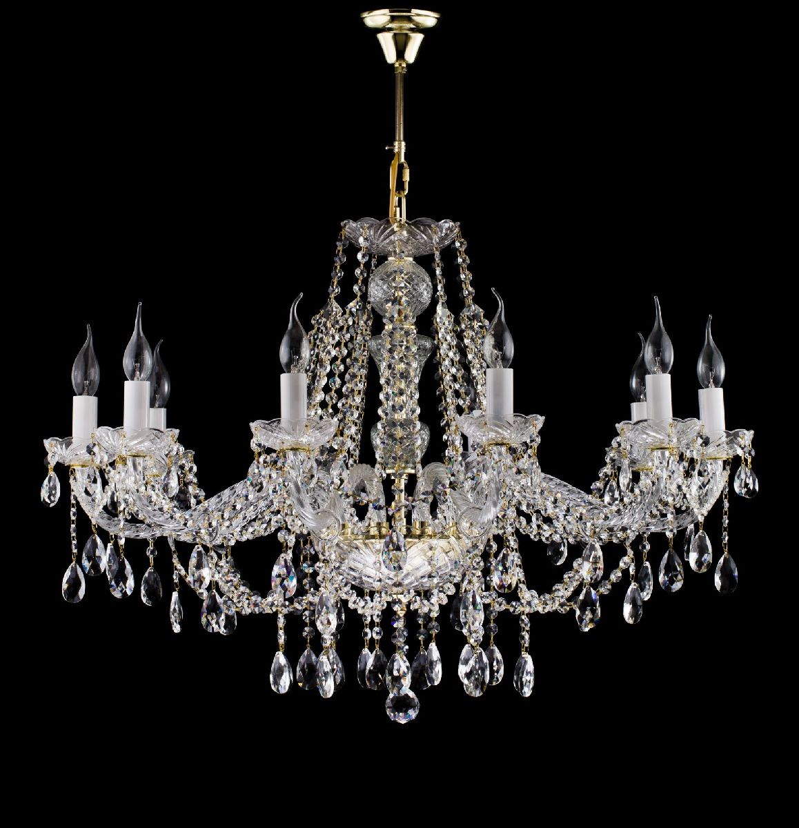 Подвесная люстра Maytoni Beatrix DIA019-10-G