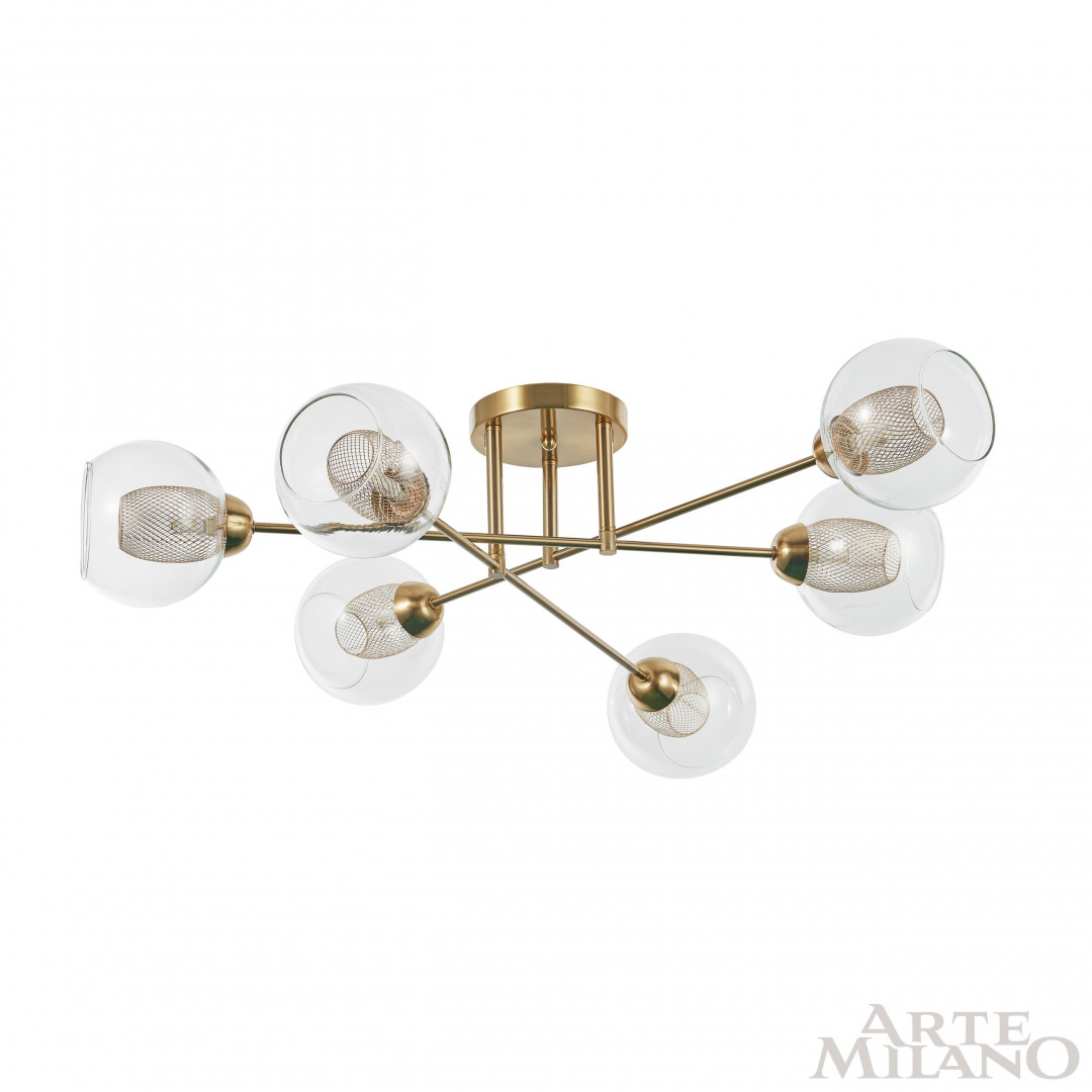 Потолочная люстра Arte Milano Neapolis 272880/6 GD